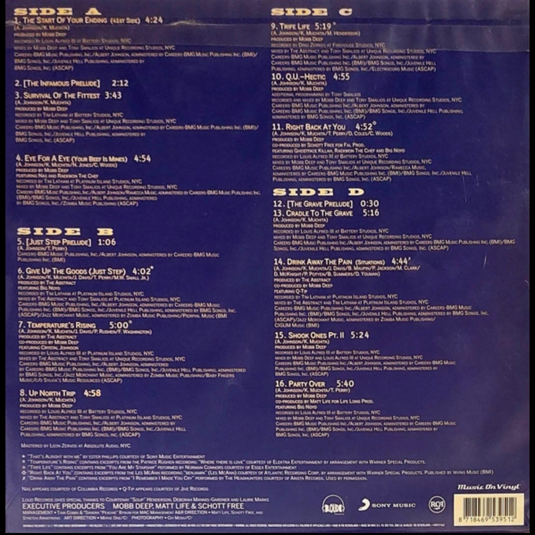 MOBB DEEP : THE INFAMOUS 2LP 180G
