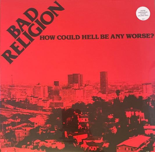 BAD RELIGION : HOW COULD HELL BE ANY WORSE LTD LP 180G TRANSPARENT ORANGE & BLACK VINYL