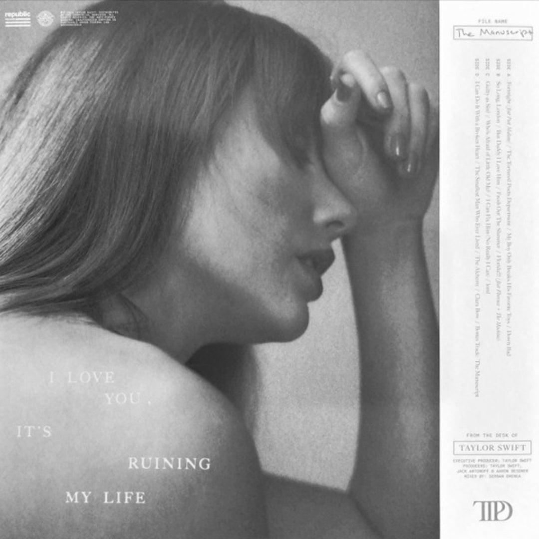 TAYLOR SWIFT : THE TORTURED POETS DEPARTMENT - THE MANUSCRIPT LTD 2LP 180G CLEAR VINYL