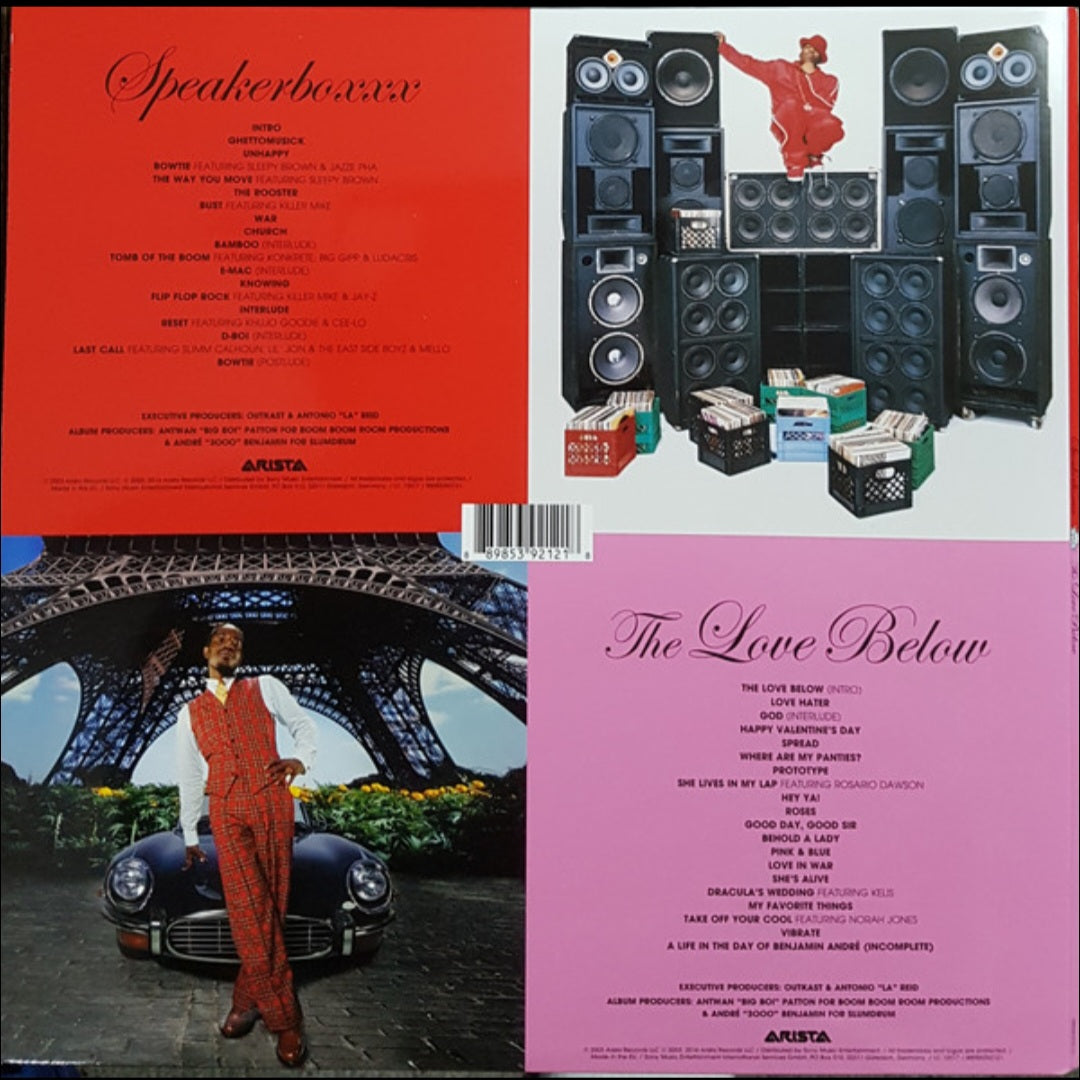 OUTKAST : SPEAKERBOXXX / THE LOVE BELOW LTD 4LP 180G