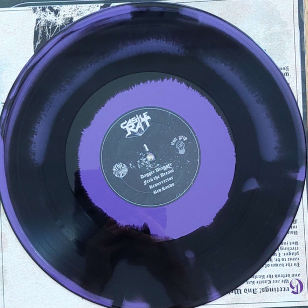 CASTLE RAT : INTO THE REALM LTD LP 180G PURPLE VORTEX VINYL