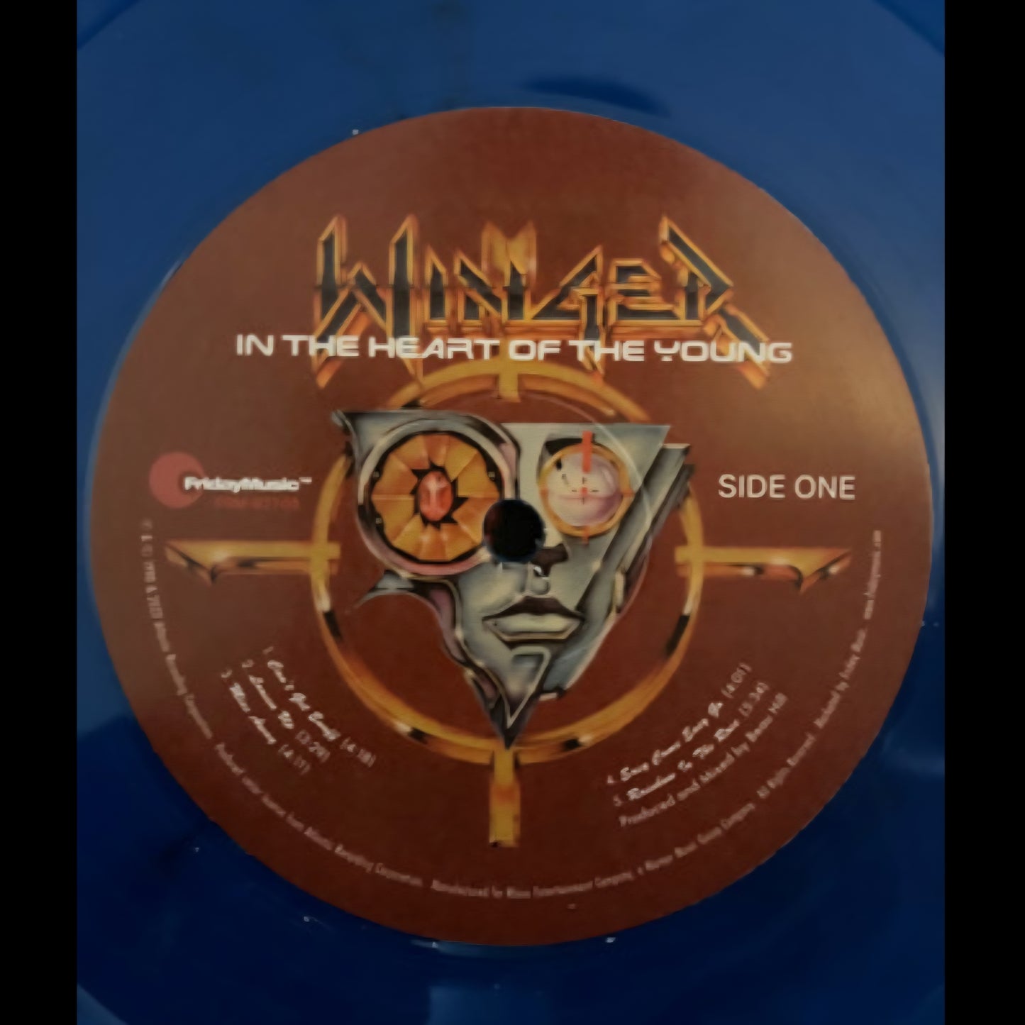 WINGER : IN THE HEART OF THE YOUNG LTD LP 180G BLUE VINYL