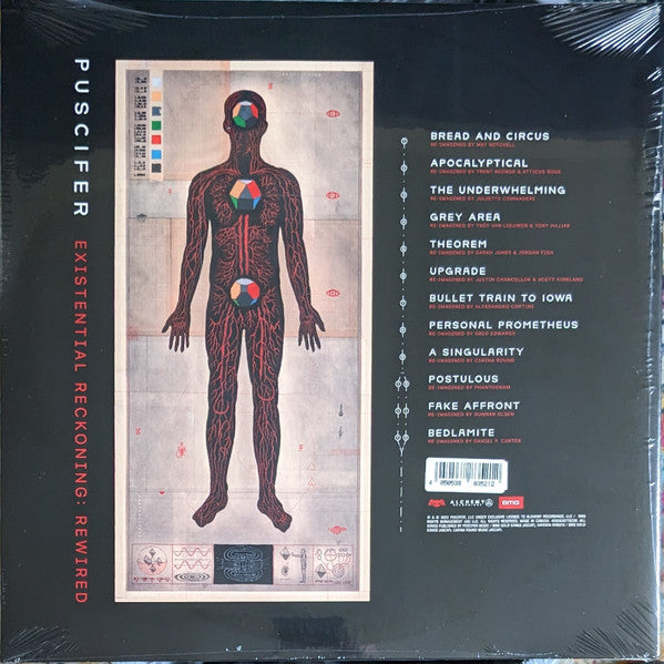 PUSCIFER : EXISTENTIAL RECKONING : REWIRED LTD LP 180G CLEAR WHITE SMOKE VINYL