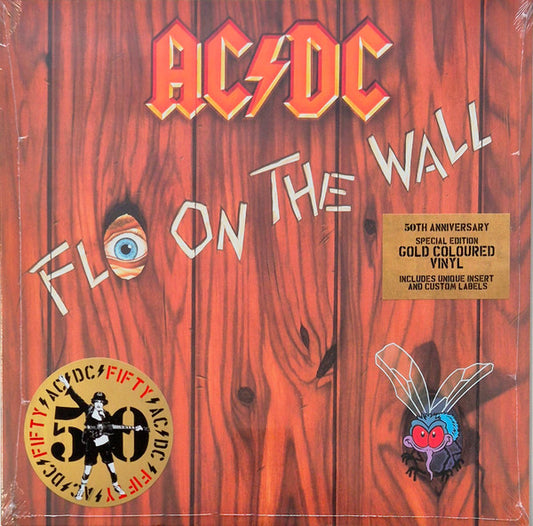 AC/DC : FLY ON THE WALL LTD LP 180G GOLD VINYL