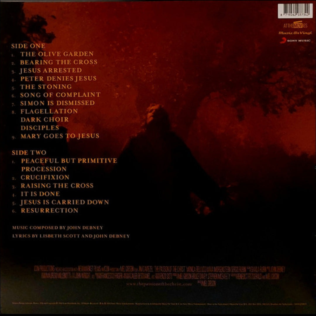 THE PASSION OF THE CHRIST OST LTD NUM LP 180G GOLD VINYL