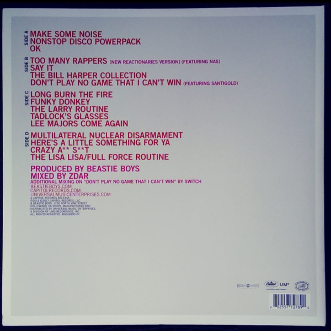BEASTIE BOYS : HOT SAUCE COMMITTEE PART TWO 2LP 180G