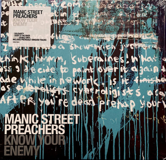 MANIC STREET PREACHERS : KNOW YOUR ENEMY 2LP 180G