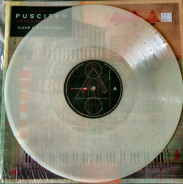 PUSCIFER : EXISTENTIAL RECKONING : REWIRED LTD LP 180G CLEAR WHITE SMOKE VINYL