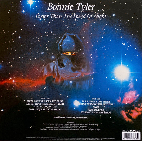 BONNIE TYLER : FASTER THAN THE SPEED OF NIGHT LP 180G