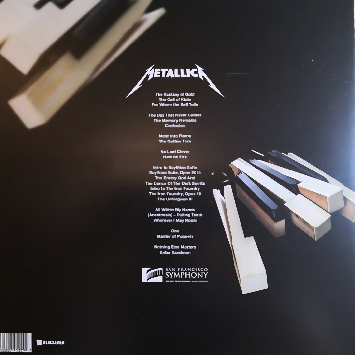 METALLICA : S&M 2 LTD 4LP 180G BOX SET MARBLED ORANGE VINYL