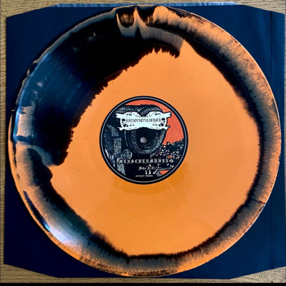 KANONENFIEBER : MENSCHENMUHLE LTD LP 180G ORANGE BLACK SWIRL VINYL