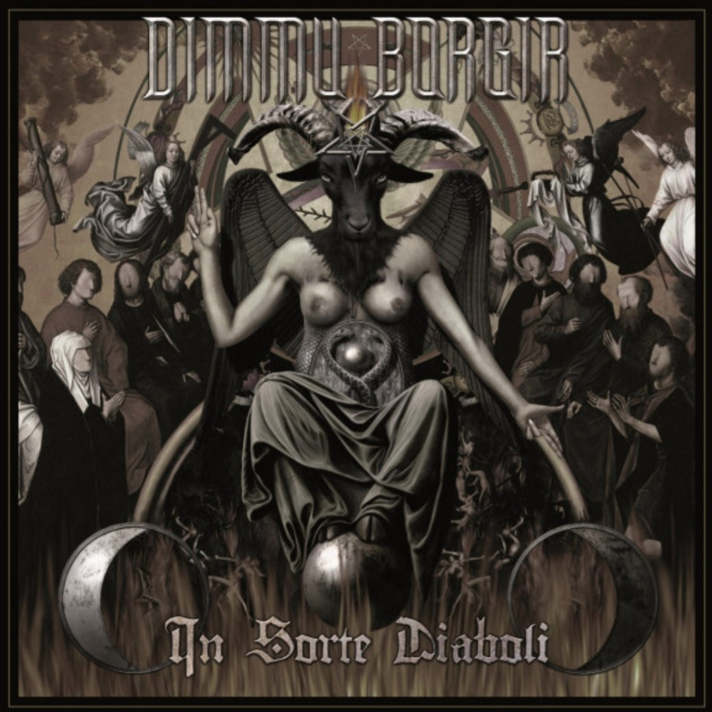 DIMMU BORGIR : IN SORTE DIABOLI LTD LP 180G BLACK WHITE GOLD SPLATTER VINYL