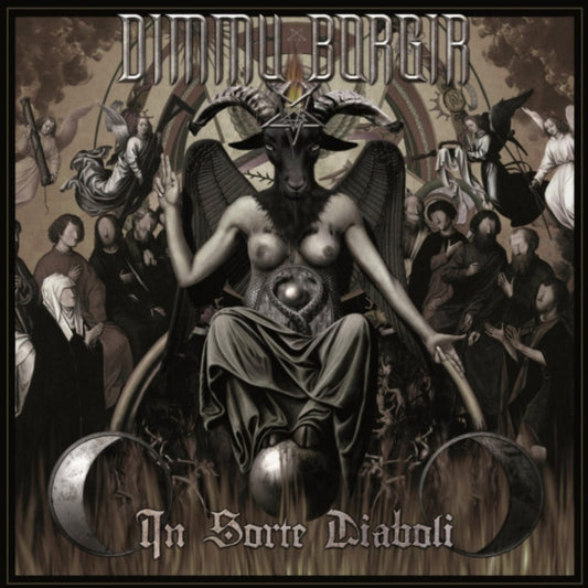 DIMMU BORGIR : IN SORTE DIABOLI LTD LP 180G BLACK WHITE GOLD SPLATTER VINYL