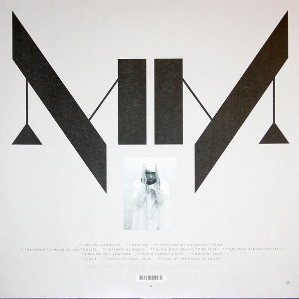 MARILYN MANSON : THE PALE EMPEROR LTD LP 180G WHITE VINYL