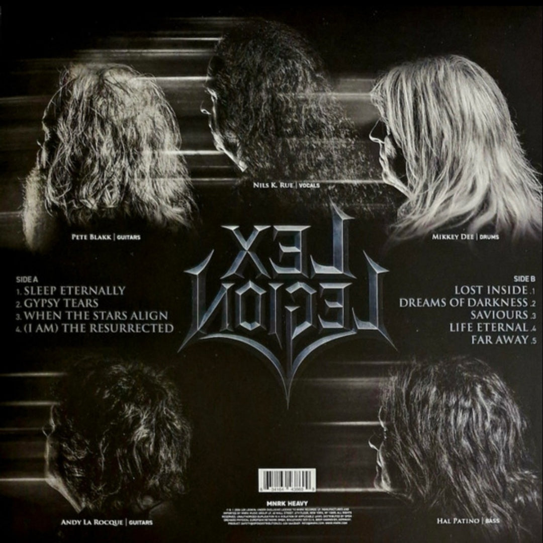LEX LEGION : LEX LEGION LTD LP SILVER VINYL