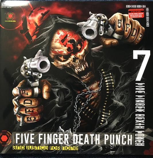 FIVE FINGER DEATH PUNCH : AND JUSTICE FOR NONE LTD 2LP 180G DELUXE EDITION