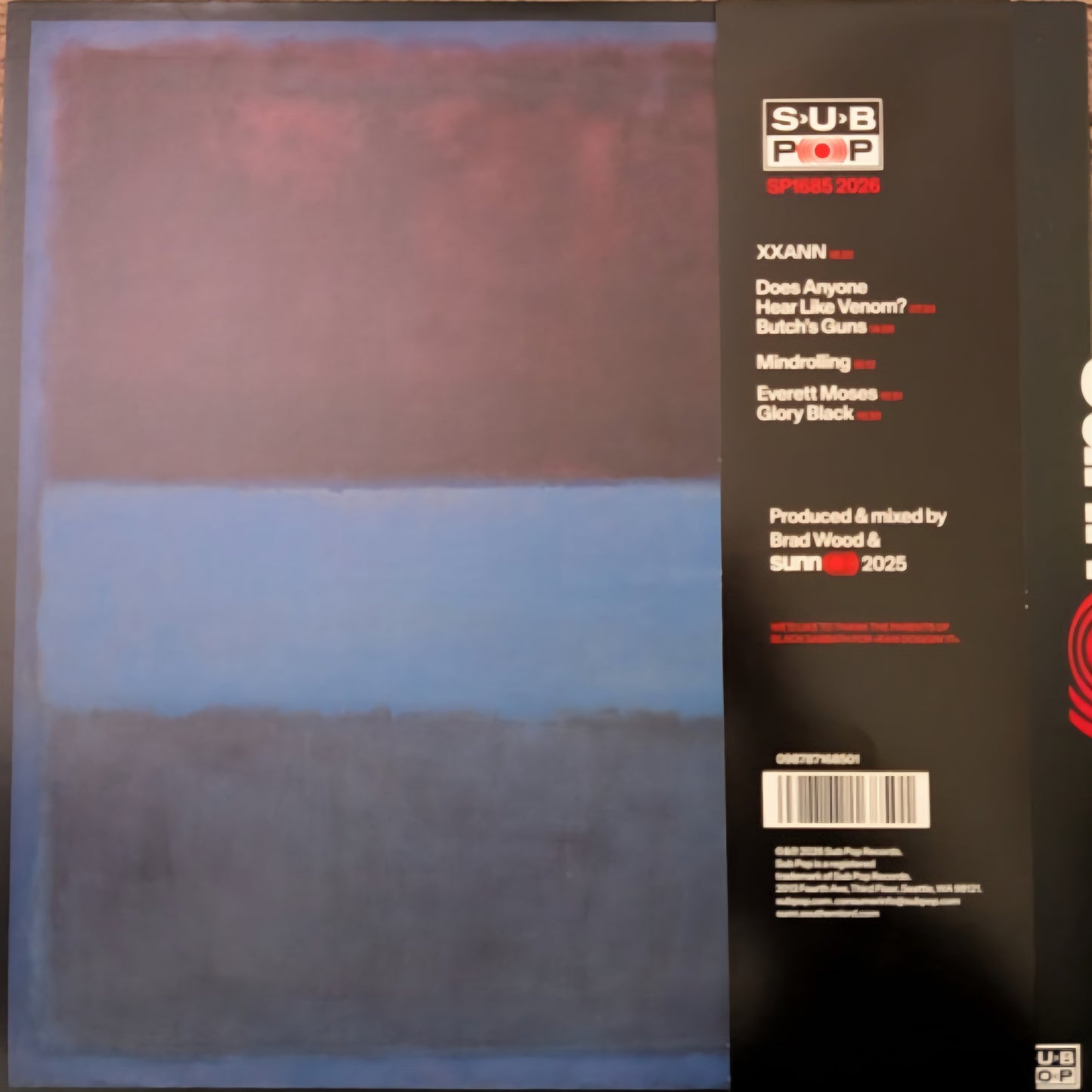 SUNN O))) : SUNN O))) LTD 2LP 180G BLUE VINYL LOSER EDITION