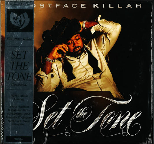 GHOSTFACE KILLAH : SET THE TONE (GUNS & ROSES) LTD 2LP 180G RED BLACK MARBLED VINYL