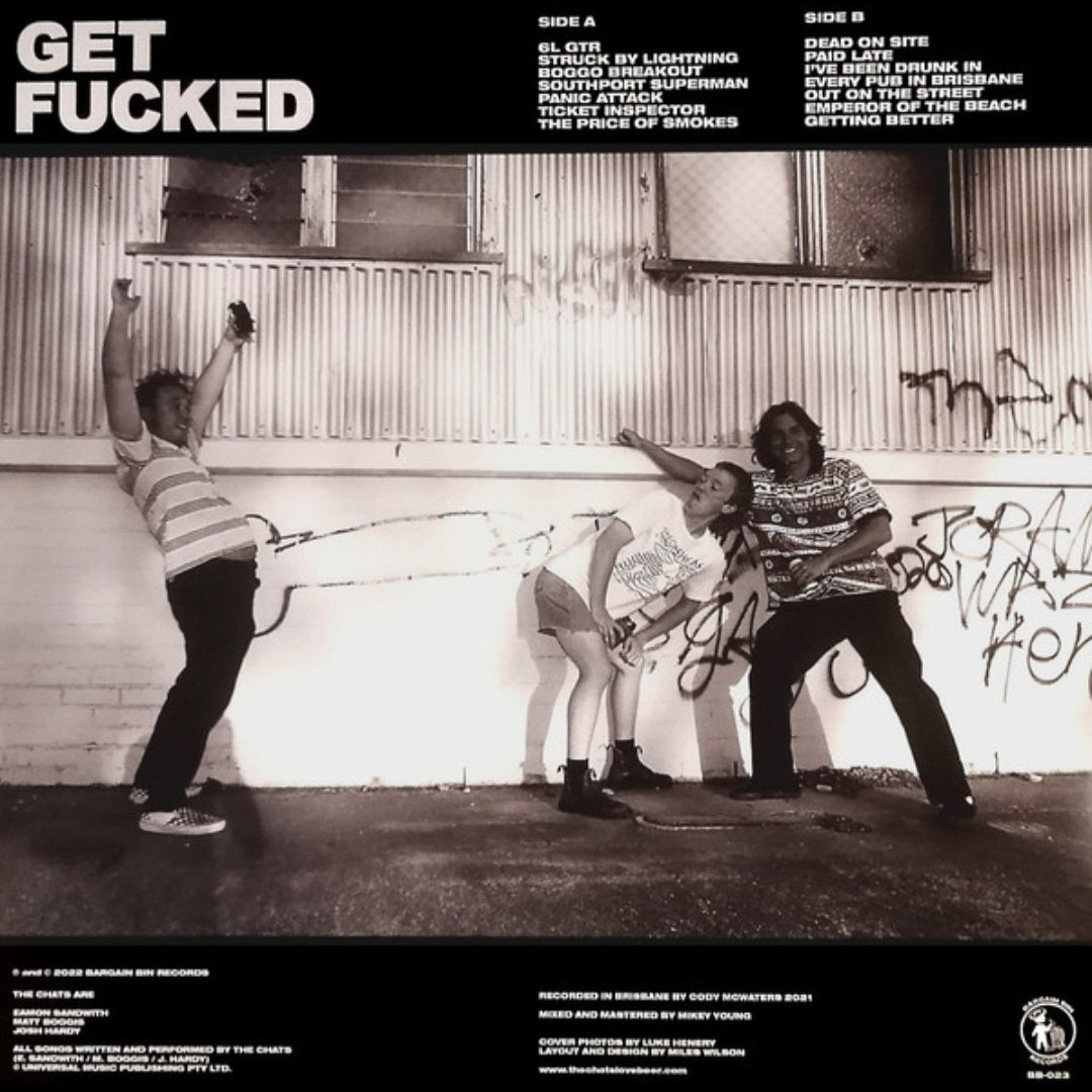 THE CHATS : GET FUCKED LP 180G