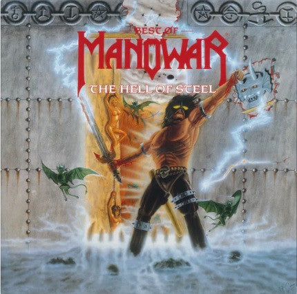 MANOWAR : THE HELL OF STEEL GREATEST HITS 2LP 180G