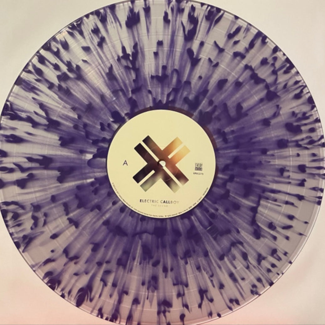 ELECTRIC CALLBOY : THE SCENE LTD LP 180G CLEAR PURPLE SPLATTER VINYL