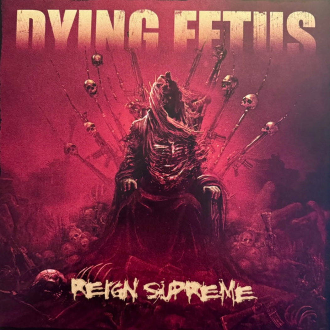 DYING FETUS : REIGN SUPREME LTD LP 180G RED COPPER SHIMMER VINYL