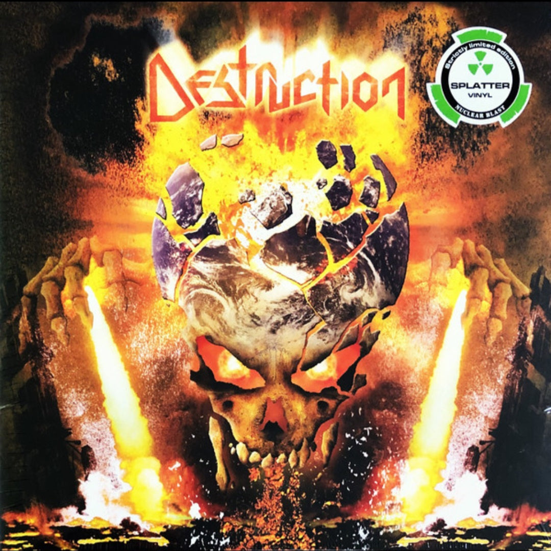 DESTRUCTION : THE ANTICHRIST LTD LP 180G SUNBURST YELLOW & RED VINYL