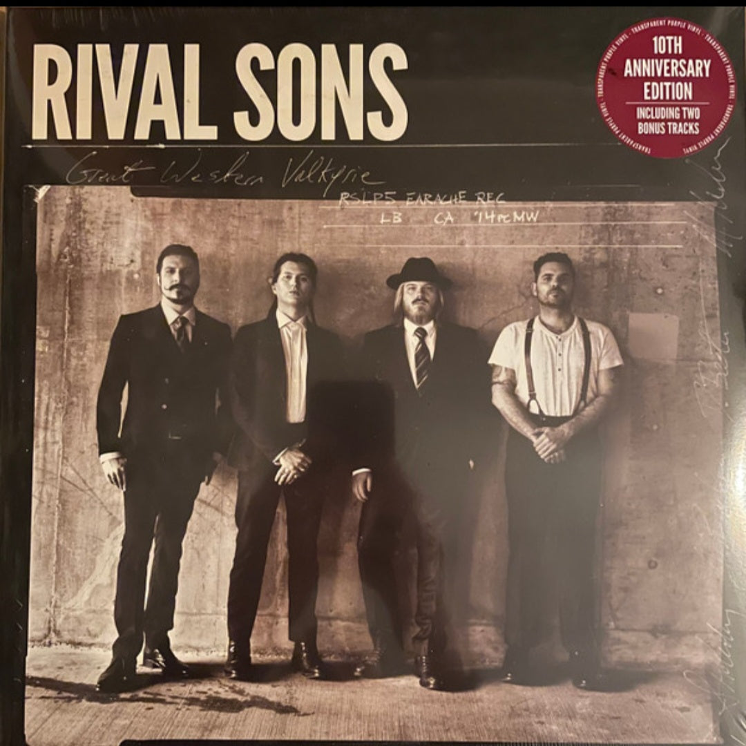 RIVAL SONS : GREAT WESTERN VALKYRIE 10TH ANNIVERSARY LTD 2LP 180G PURPLE VINYL
