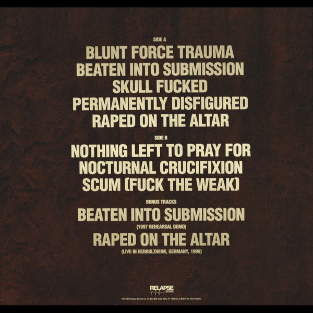 DYING FETUS : PURIFICATION THROUGH VIOLENCE LTD LP 180G POOL OF BLOOD VINYL