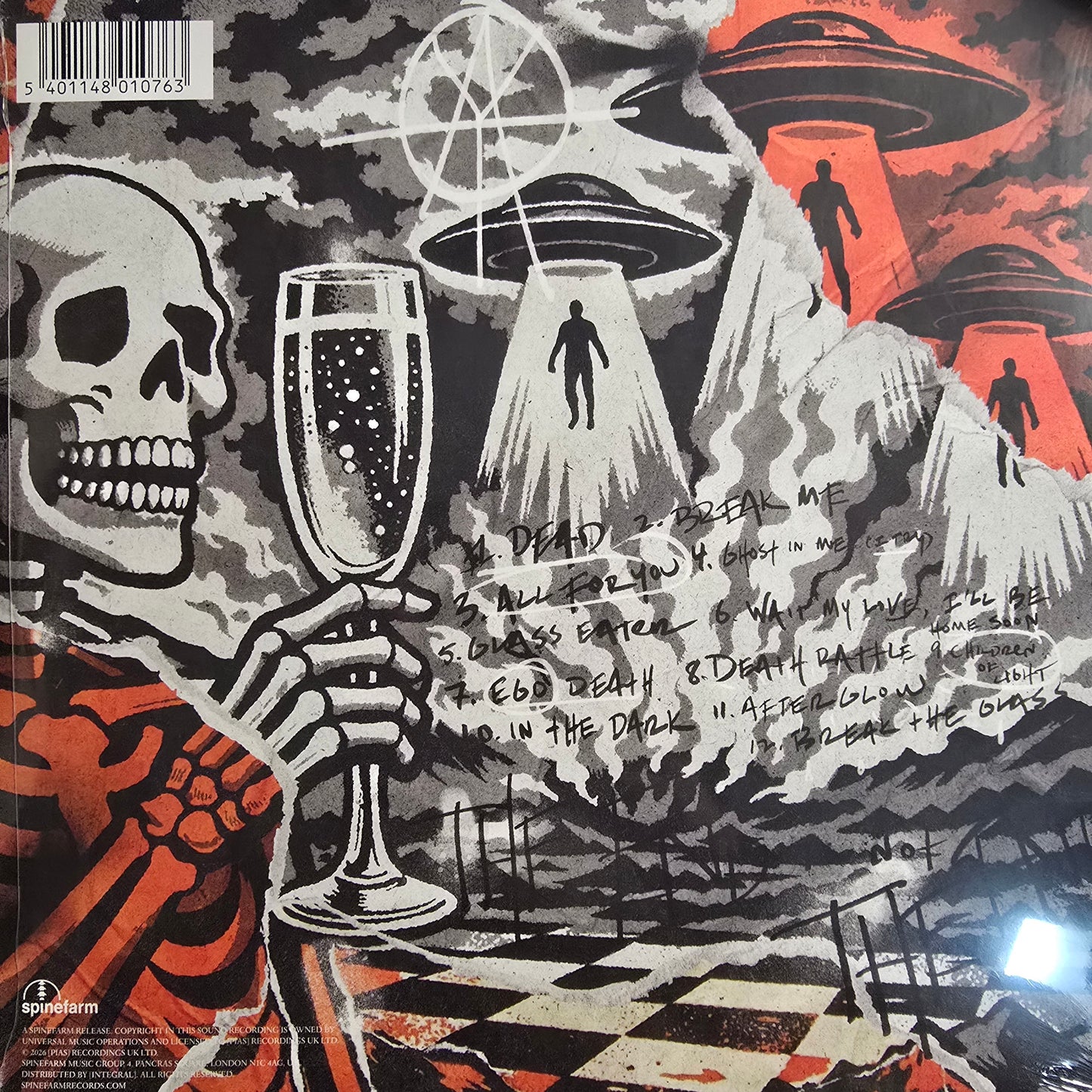 ATREYU : THE END IS NOT THE END LTD LP 180G ORANGE VINYL