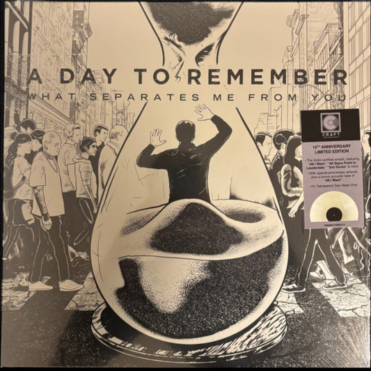 A DAY TO REMEMBER : WHAT SEPERATES ME FROM YOU LTD 15TH ANNIVERSARY LP 180G SEA GLASS VINYL