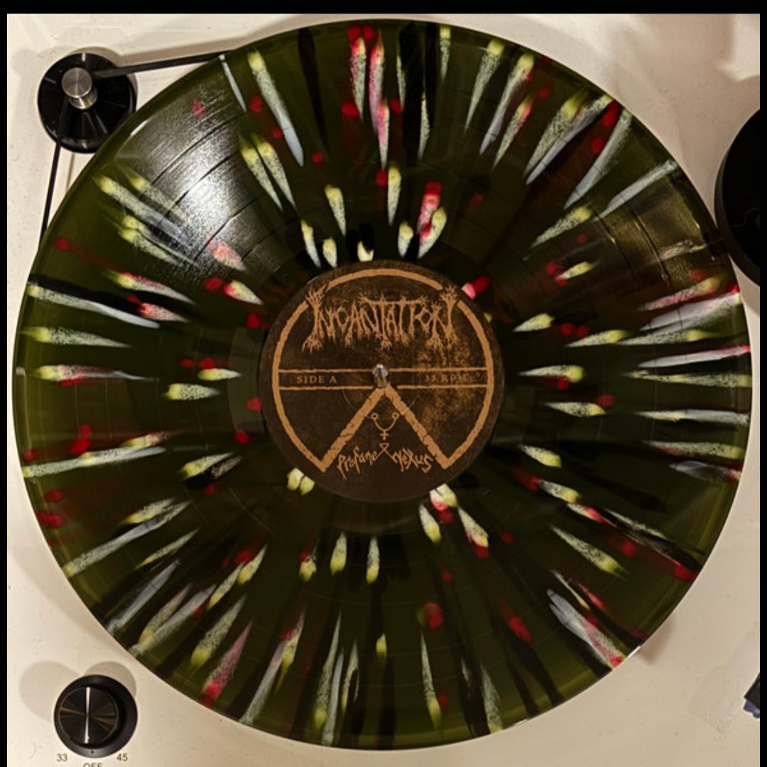 INCANTATION : PROFANE NEXUS LTD LP 180G SWAMP GREEN SPLATTER VINYL