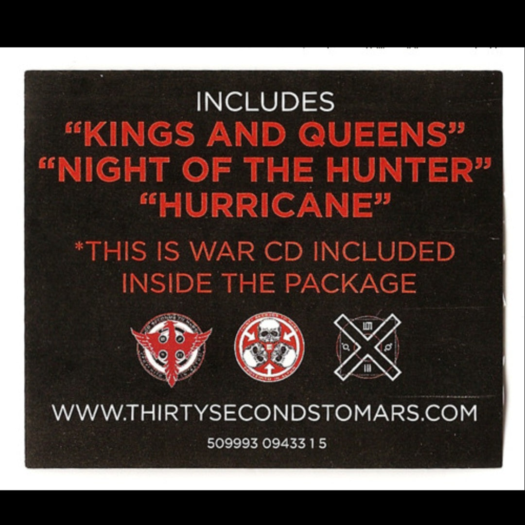 THIRTY SECONDS TO MARS : THIS IS WAR 2LP 180G INCLUDES CD
