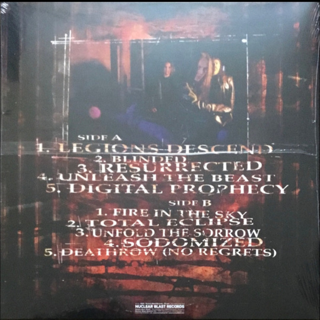 HYPOCRISY : INTO THE ABYSS LTD LP 180G TRANSPARENT ORANGE VINYL
