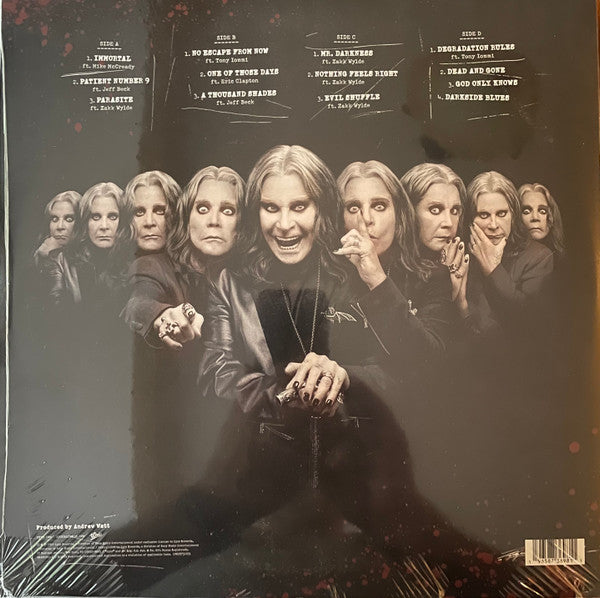 OZZY OSBORNE : PATIENT NUMBER NINE : LTD 2LP 180G ALTERNATE ARTWORK AND COMIC BOOK