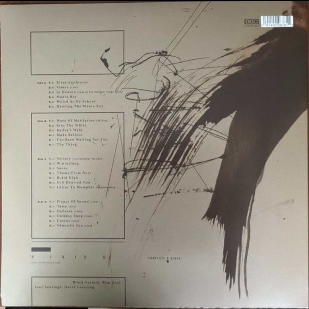 PIXIES : COMPLETE B SIDES 1988-97 LTD 2LP 180G CLEAR VINYL
