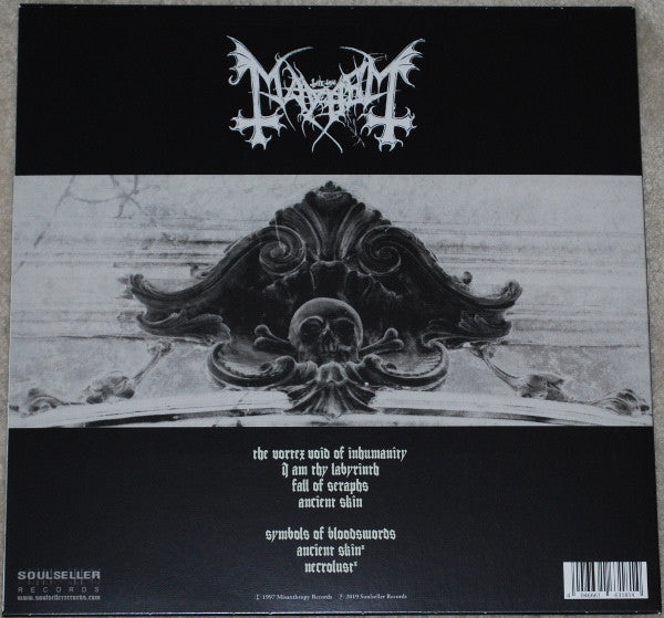 MAYHEM : WOLF'S LAIR ABYSS LTD LP 180G CLEAR VINYL