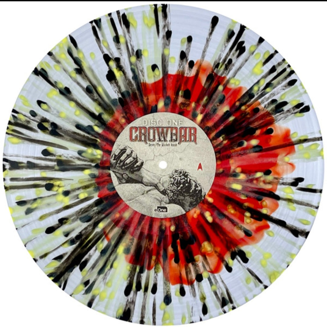 CROWBAR : SEVER THE WICKED HAND LTD 10TH ANNIVERSARY 2LP 180G RUBY BLACK LEMON SPLATTER VINYL