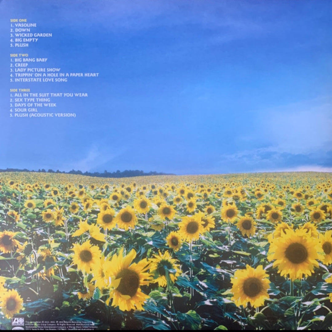 STONE TEMPLE PILOTS : THANK YOU - GREATEST HITS LTD 2LP 180G SKY BLUE VINYL