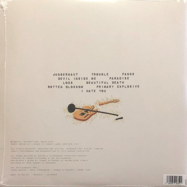 FRANK CARTER & THE RATTLESNAKES : BLOSSOM LTD LP 180G GREEN BLACK VINYL