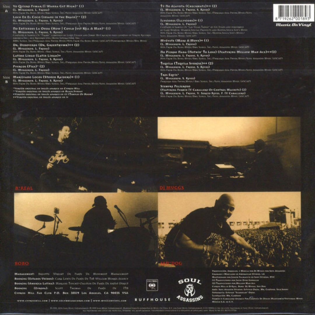 CYPRESS HILL : LOS GRANDES EXITOS EN ESPANOL LP 180G