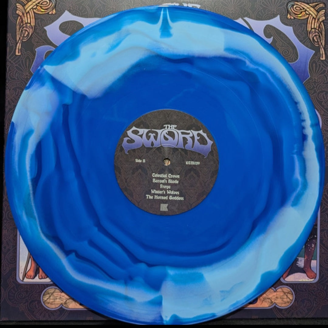 THE SWORD : AGE OF WINTERS LTD LP 180G RIME & FROST BLUE MERGE VINYL WITH STICKER