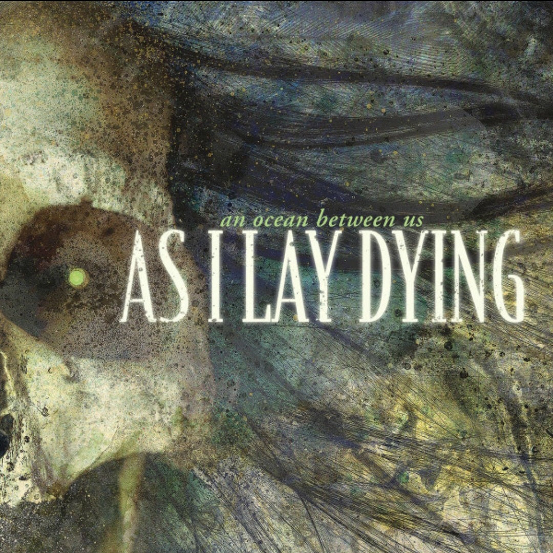AS I LAY DYING : AN OCEAN BETWEEN US LTD LP 180G YELLOW BLUE SMOKE VINYL