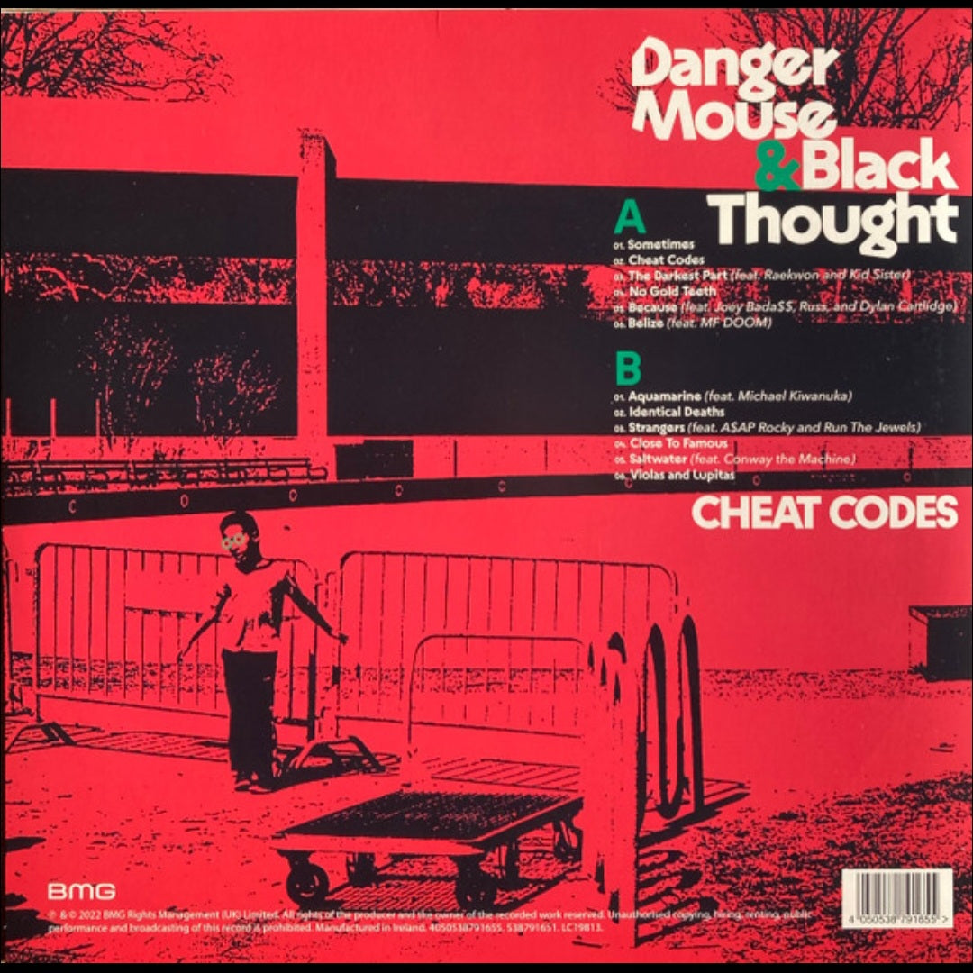 DANGER MOUSE & BLACK THOUGHTS : CHEAT CODES LP 180G