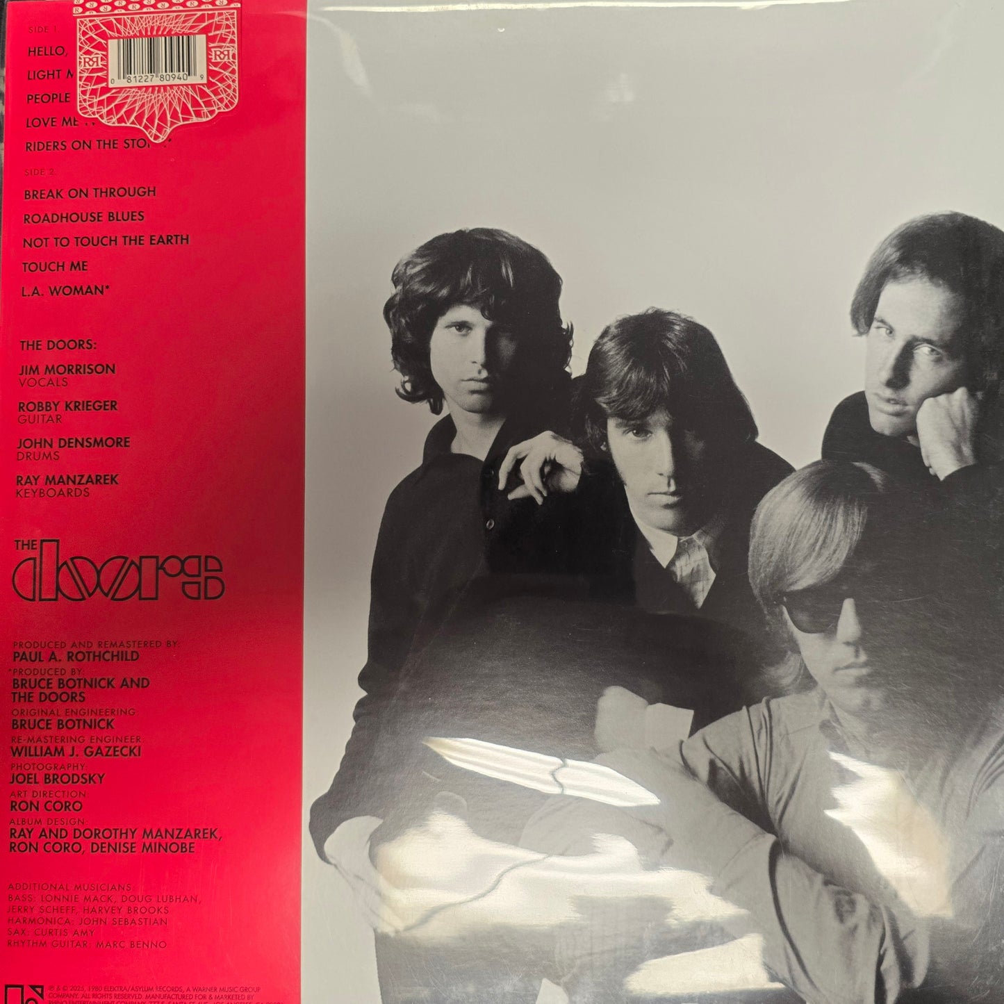 THE DOORS : GREATEST HITS LTD LP 180G RHINO RESERVE SPECIAL PRESSING