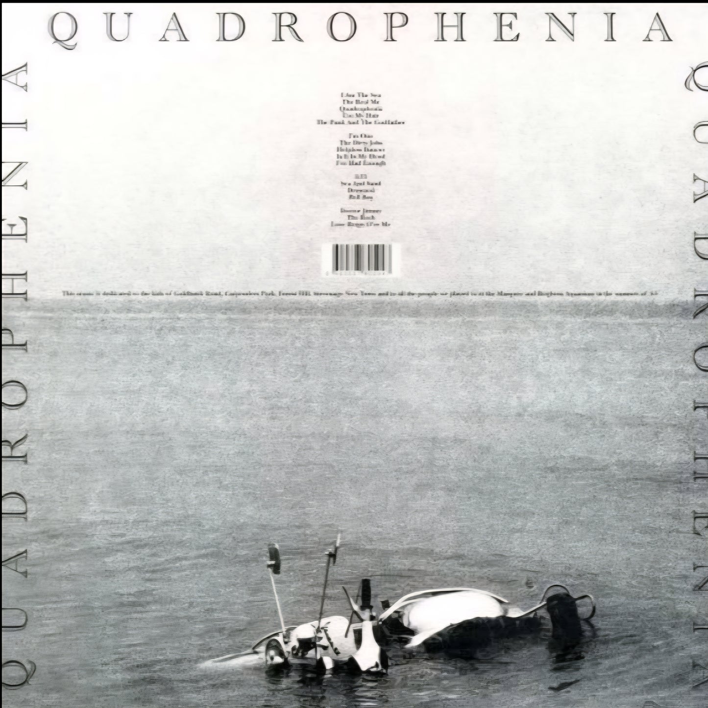 THE WHO : QUADROPHENIA 2LP 180G