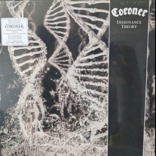 CORONER : DISSONANCE THEORY LTD LP 180G COKE BOTTLE CLEAR VINYL