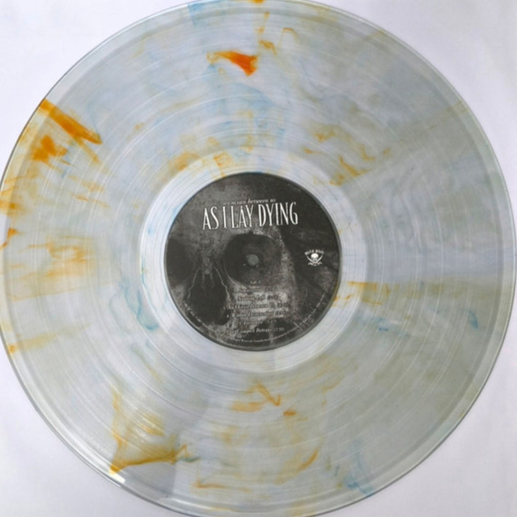 AS I LAY DYING : AN OCEAN BETWEEN US LTD LP 180G YELLOW BLUE SMOKE VINYL