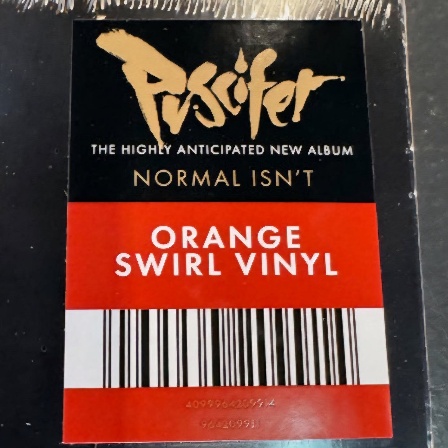 PUSCIFER : NORMAL ISN'T LTD 2LP 180G ORANGE SWIRL VINYL