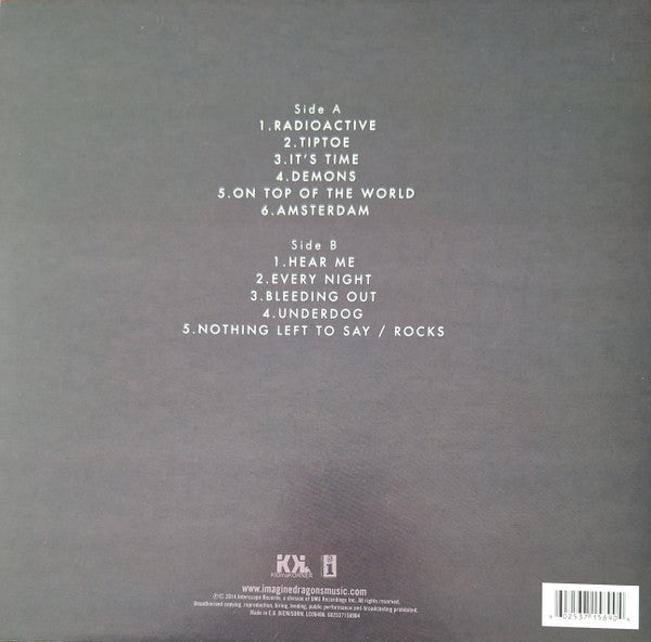 IMAGINE DRAGONS : NIGHT VISIONS LP 180G